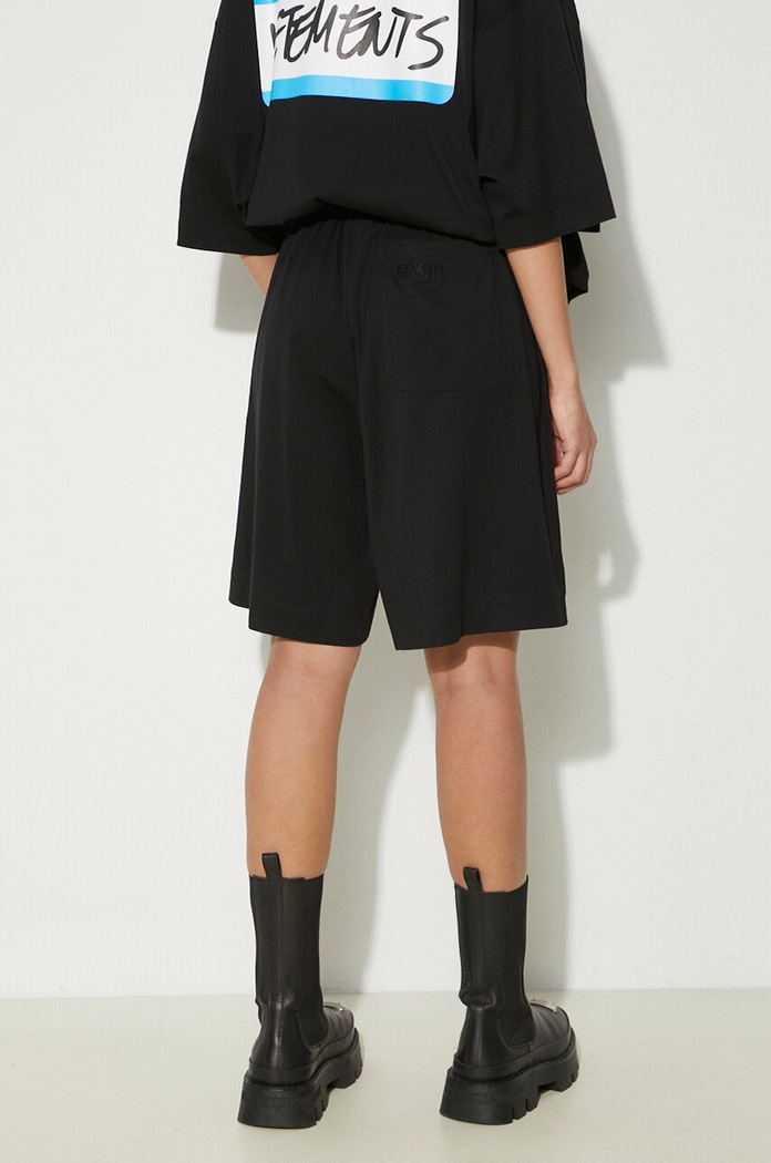 VETEMENTS cotton shorts Jersey Shorts UE64SS700B black