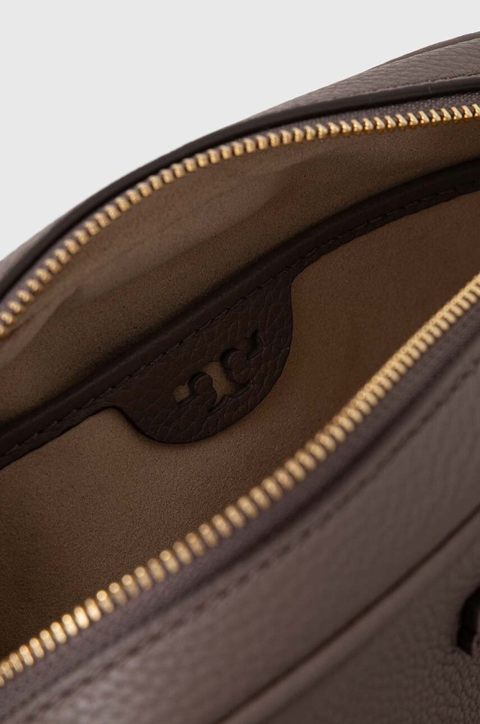 Tory Burch torebka skórzana McGraw Camera 147578.963 brązowy