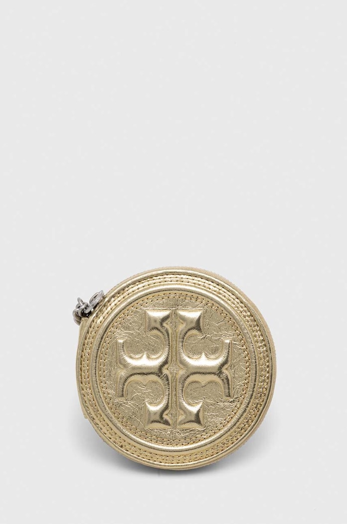 Tory Burch Portofel de piele aur 153106.700