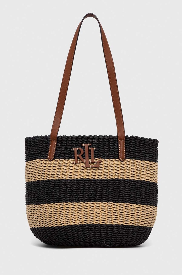 Košara za plažo Lauren Ralph Lauren Ne ustreza A4 pisana 431921534