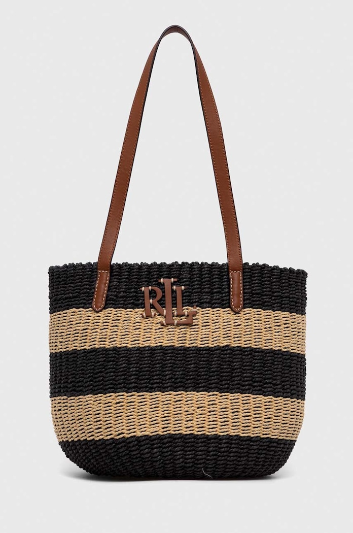 Košara za plažo Lauren Ralph Lauren Ne ustreza A4 pisana 431921534