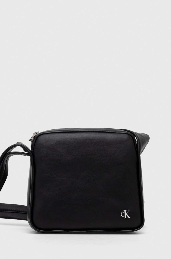 Τσάντα Calvin Klein Jeans συνθετικό μαύρο K60K611468