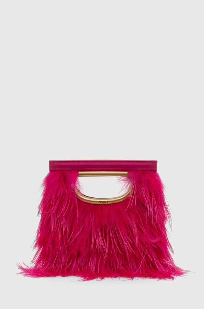 Pinko kézitáska textil rózsaszín 102772.A1KI