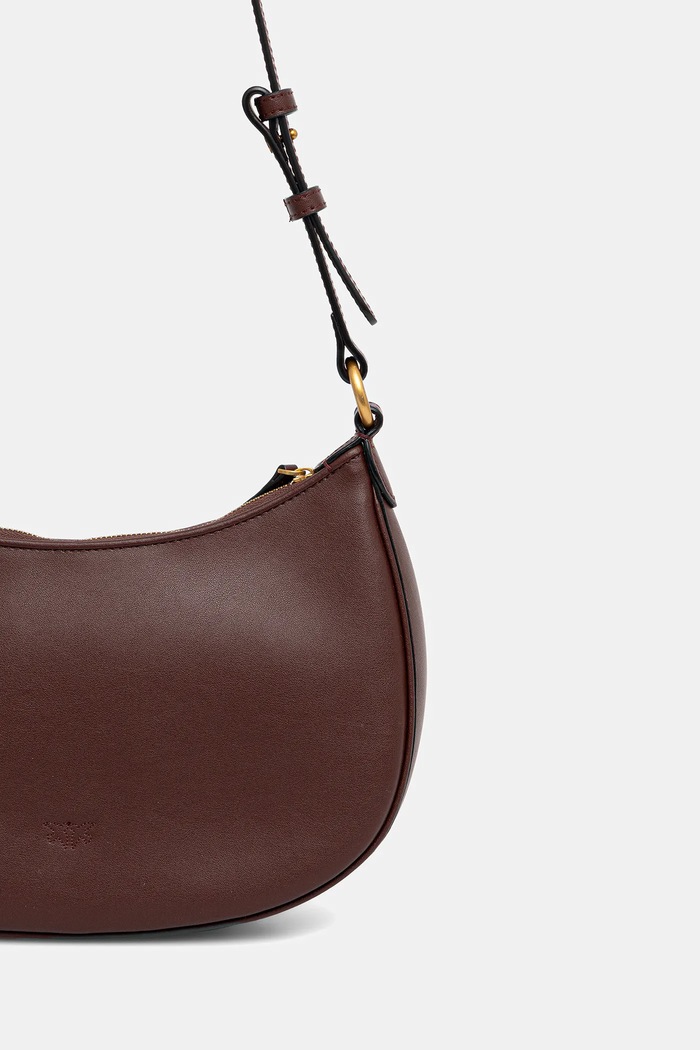 Accesorii Pinko geantă pentru femei din piele 102790.A0F1 burgundia