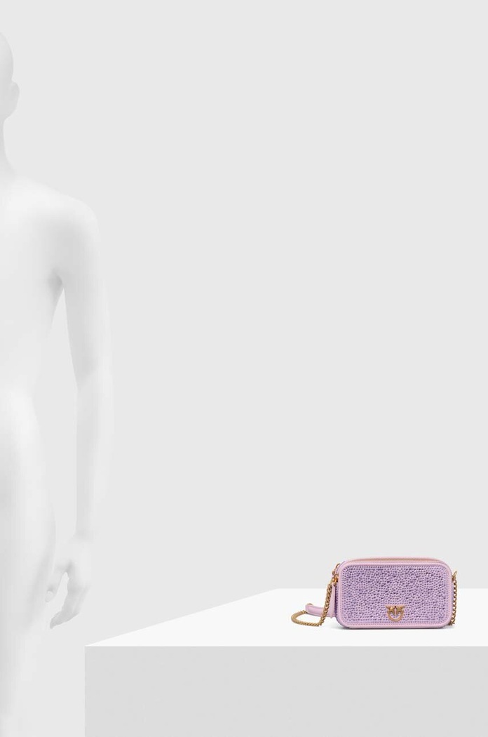 Pinko torebka zamszowa 102810.A0EH