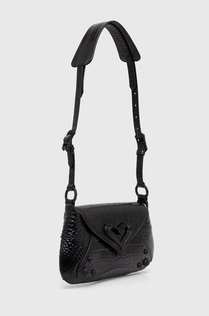Kožna torba Pinko 102829.A1ER crna SS24