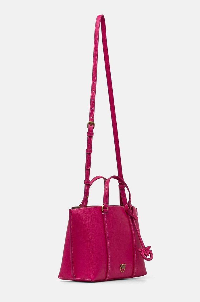 Pinko torebka skórzana 102833.A1LF różowy AA00