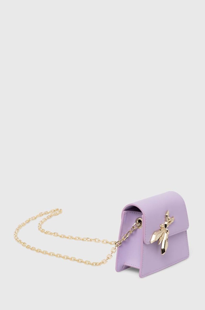 Patrizia Pepe torebka skórzana 8B0174.L061 fioletowy AA00