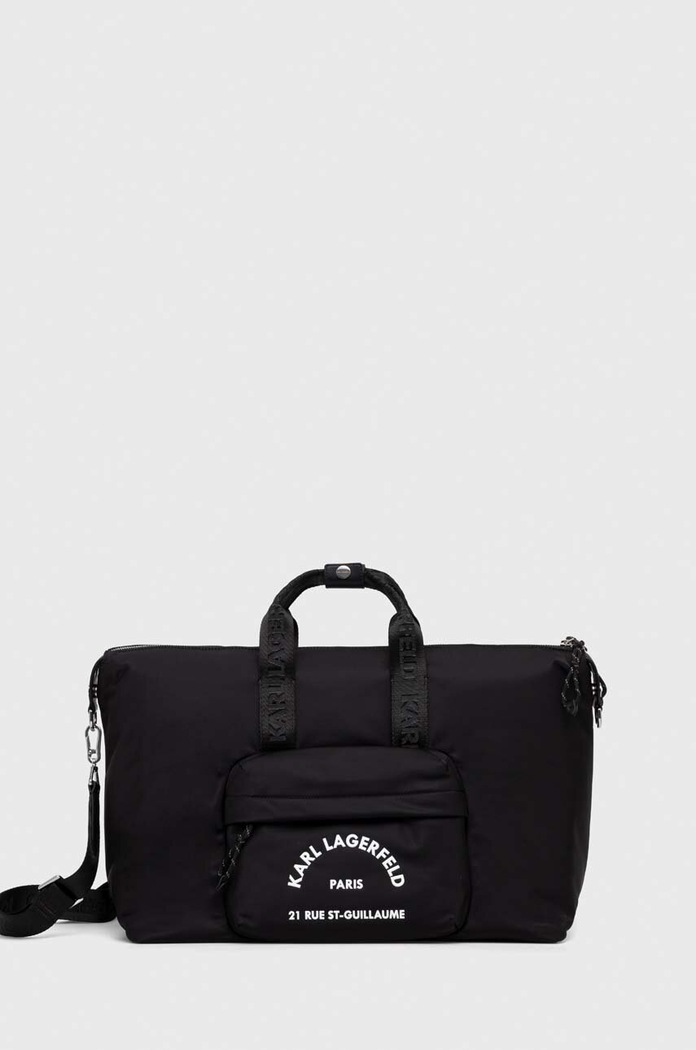 Karl Lagerfeld táska textil fekete 240W3110
