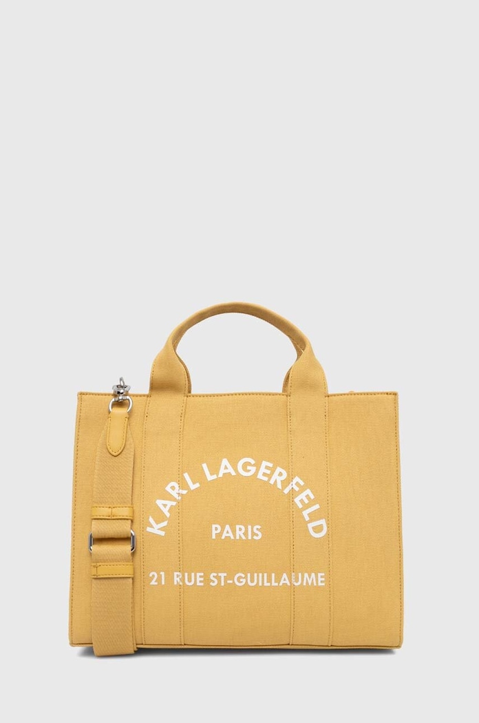 Karl Lagerfeld Kabelka Karl Lagerfeld žltá 240W3892