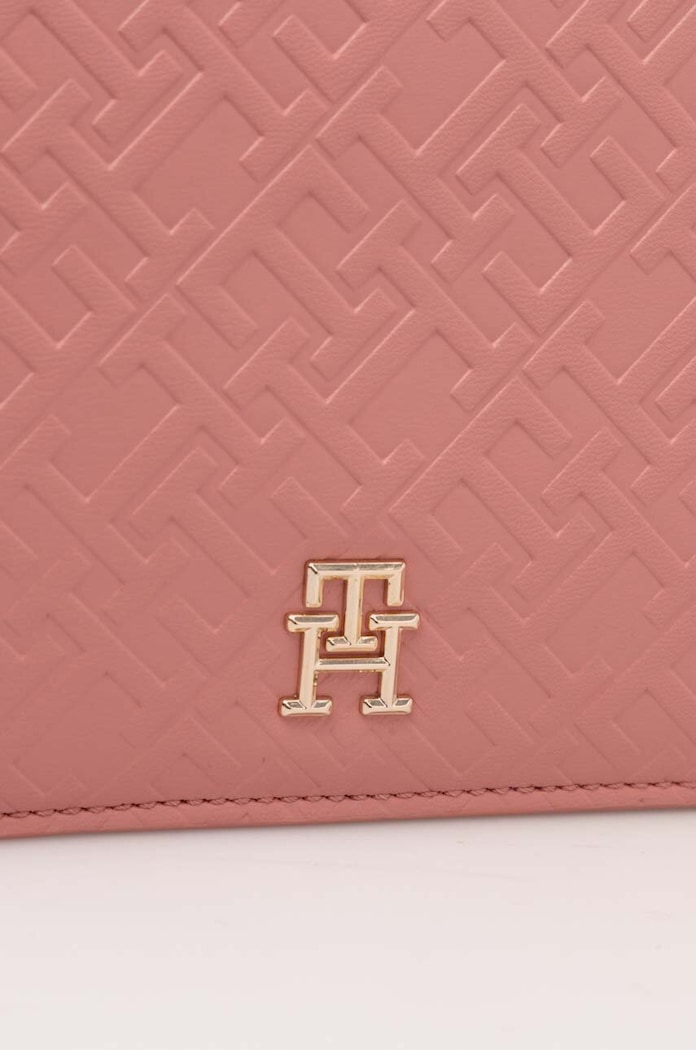 Τσάντα Tommy Hilfiger ροζ AW0AW15975