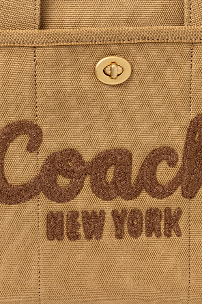 Coach torebka Cargo Tote Bag zielony CP158