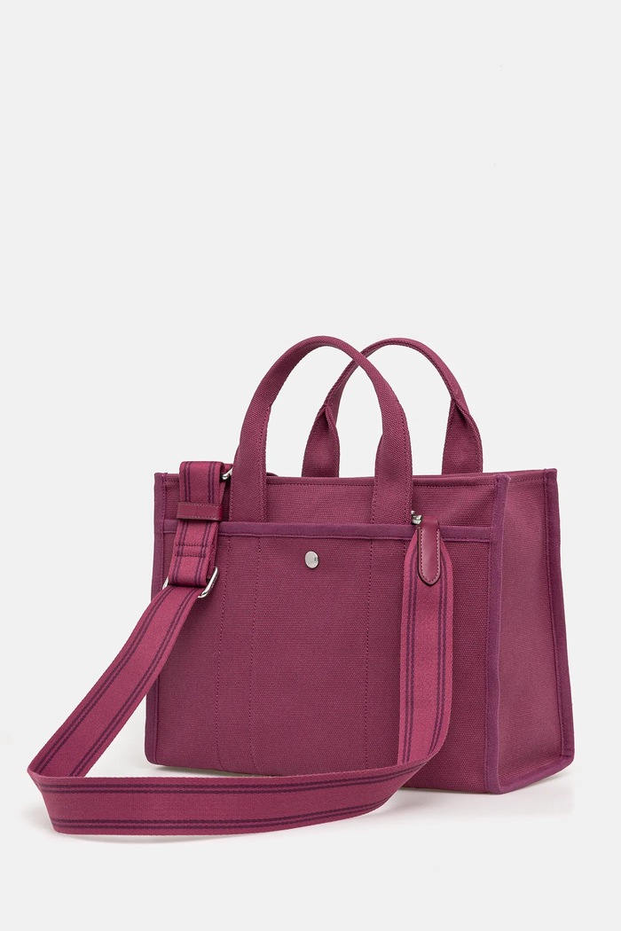 Akcesoria Coach torebka Cargo Tote Bag CP158 fioletowy