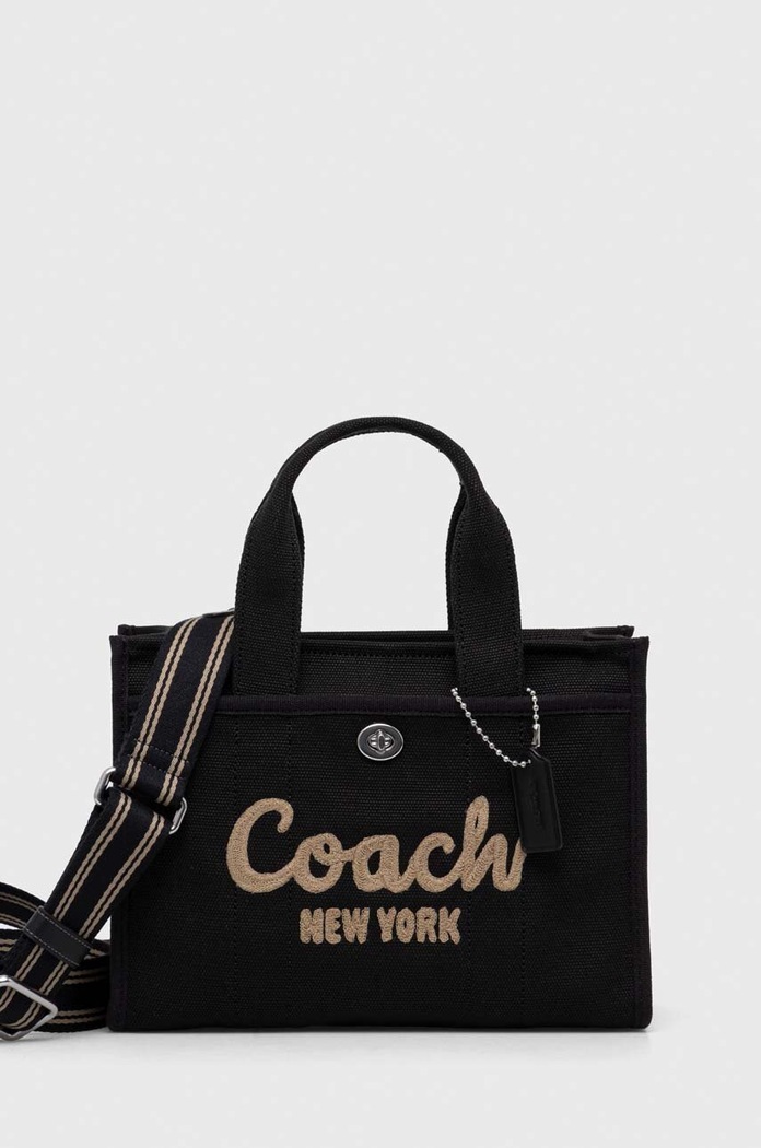 Coach torebka tekstylny czarny CP164