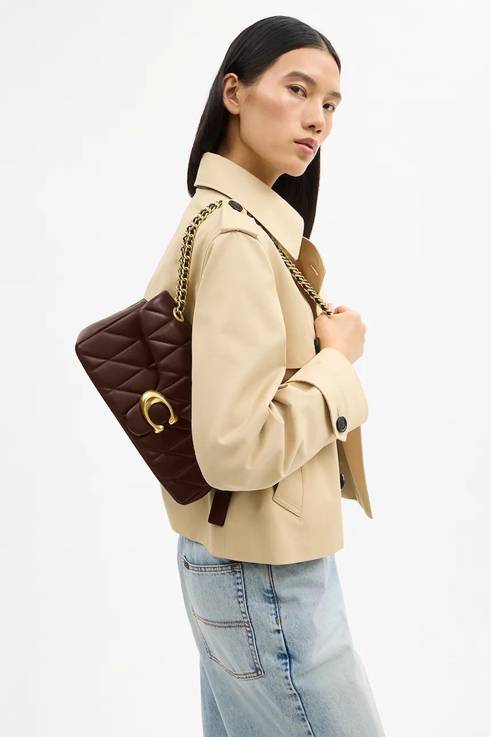 Kožená kabelka Coach Tabby Shoulder Bag 26 With Pillow Quilting CP150