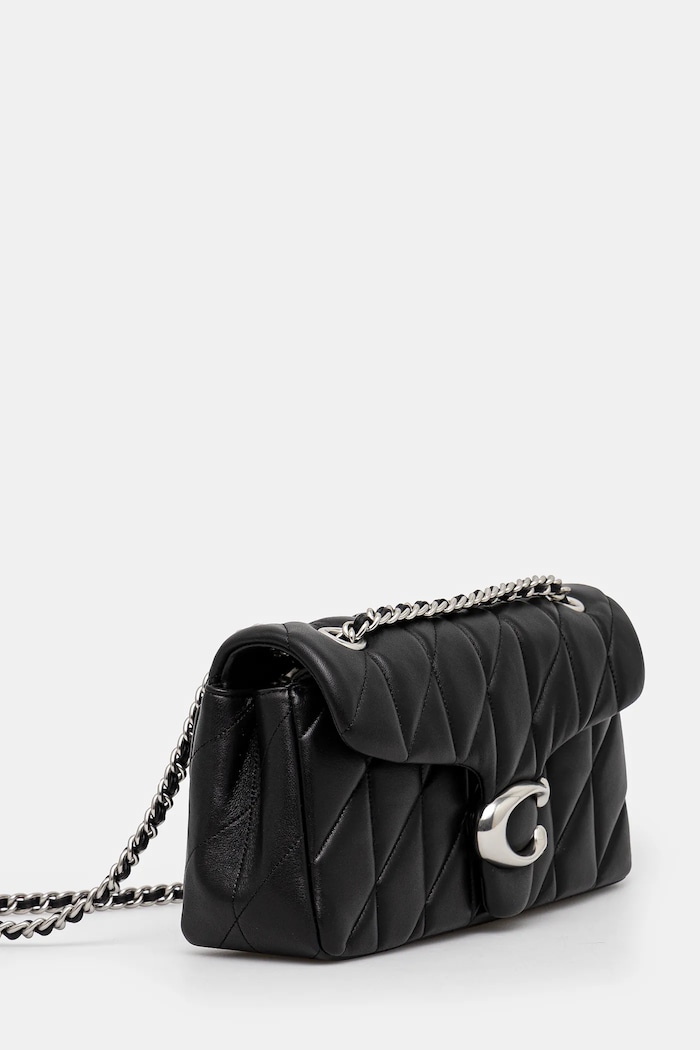 Coach torebka skórzana Tabby Shoulder Bag 26 With Pillow Quilting CP150 czarny AA00