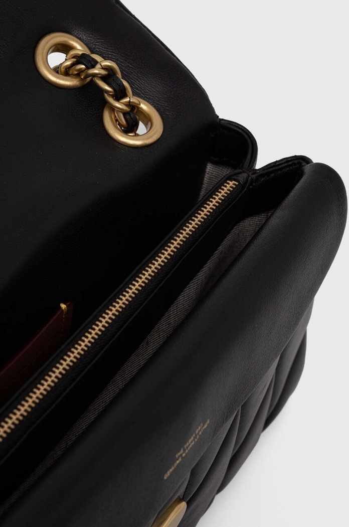 Δερμάτινη τσάντα Coach Tabby Shoulder Bag 26 With Pillow Quilting CP150 μαύρο