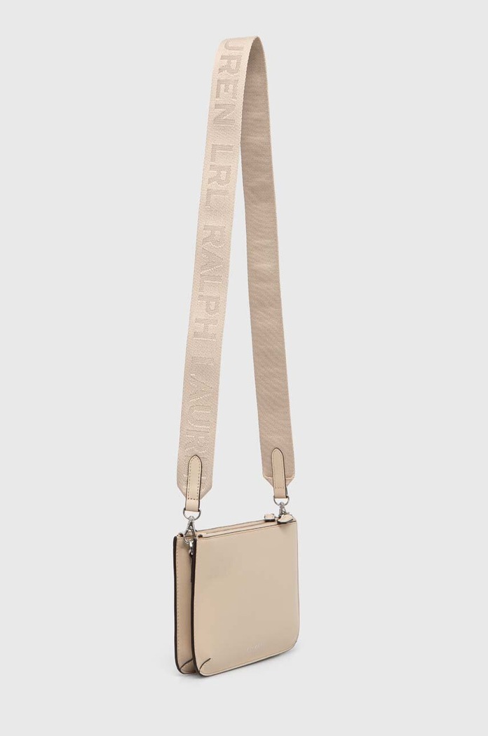 Lauren Ralph Lauren bőr táska 431920066 bézs AW24