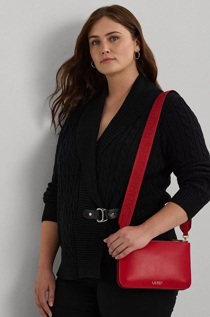 Lauren Ralph Lauren Torebka skórzana 431920066