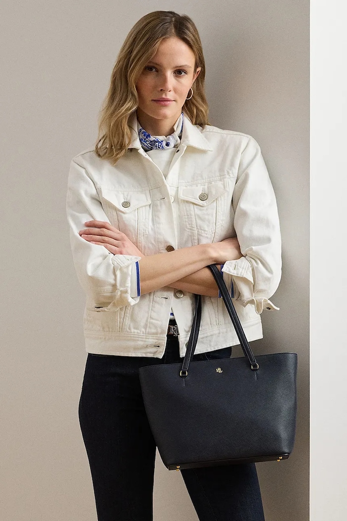 Lauren Ralph Lauren shopper torba ženska usnjena 431924351