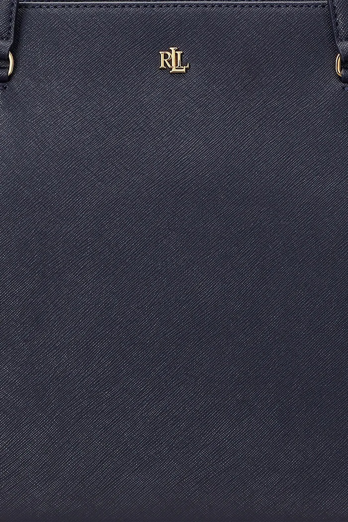 Lauren Ralph Lauren shopper torba ženska usnjena 431924351 mornarsko modra