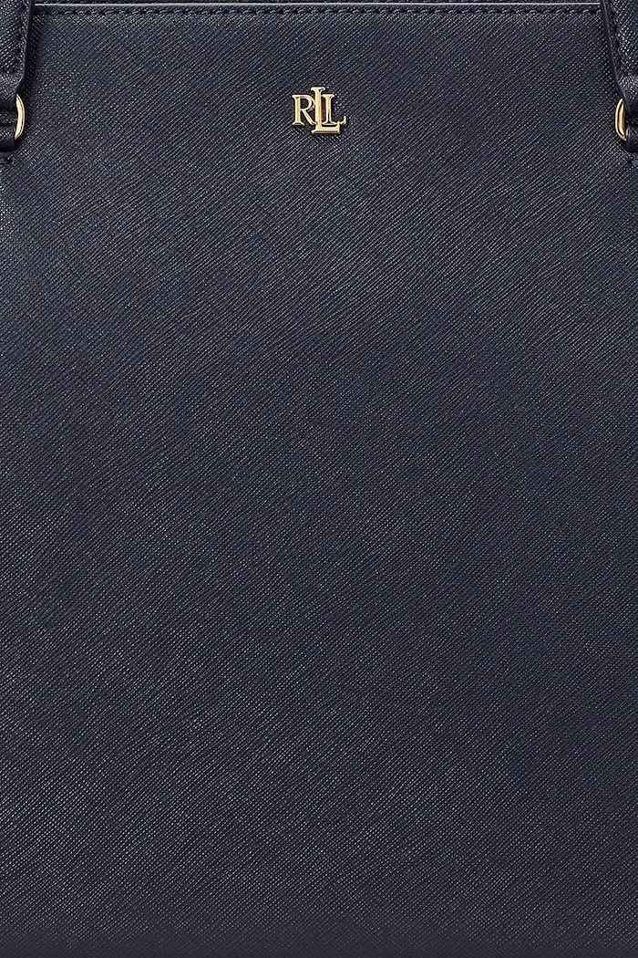 Lauren Ralph Lauren shopper torba ženska usnjena 431924351 mornarsko modra