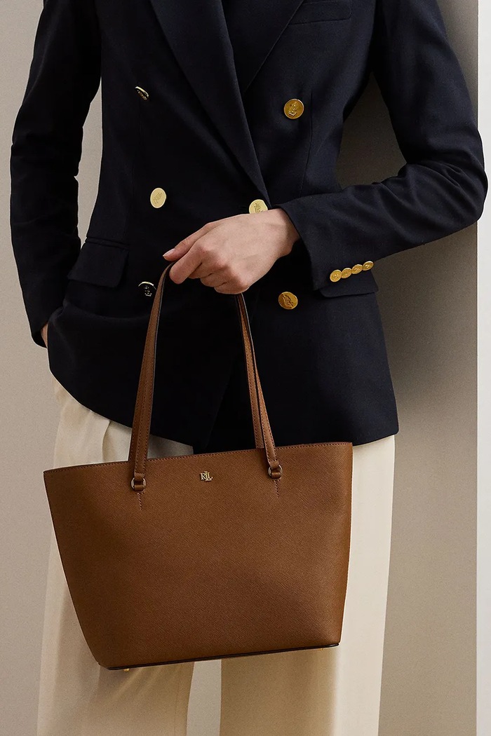 Lauren Ralph Lauren shopper torba ženska usnjena 431924351