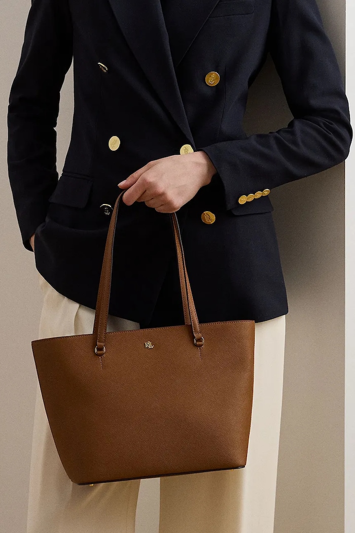 Lauren Ralph Lauren shopper torba ženska usnjena 431924351