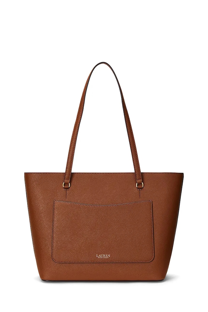 Lauren Ralph Lauren shopper torba ženska usnjena 431924351 bež SS26