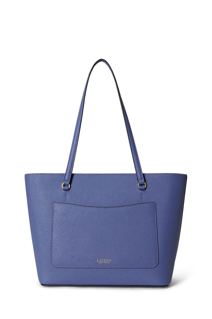 Lauren Ralph Lauren kabelka typu shopper dámska kožená 431924351 modrá SS26