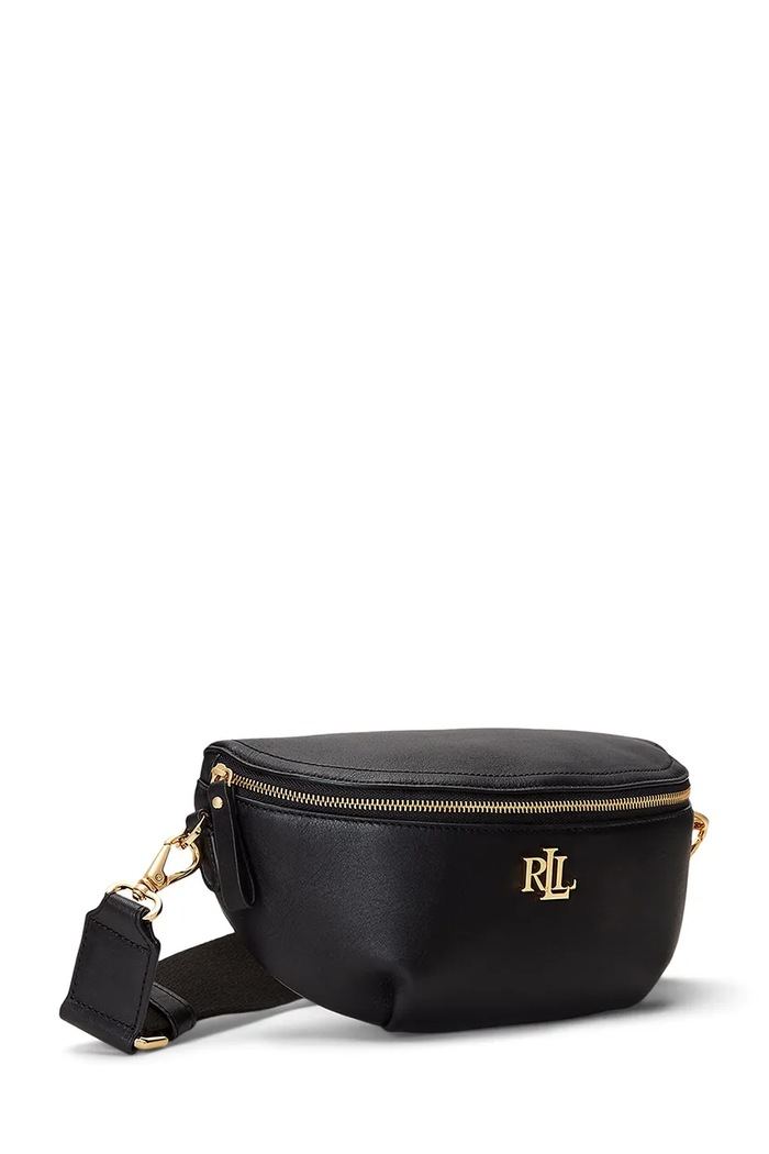 Аксесуари Шкіряна сумочка Lauren Ralph Lauren 431934832 чорний