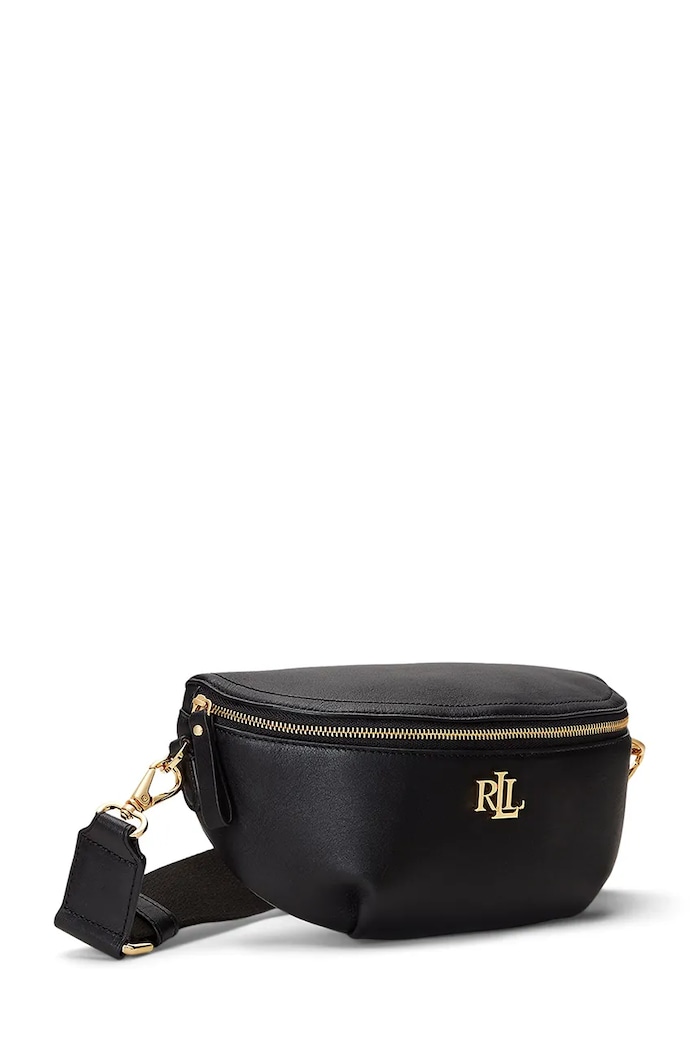 Аксесуари Шкіряна сумочка Lauren Ralph Lauren 431934832 чорний