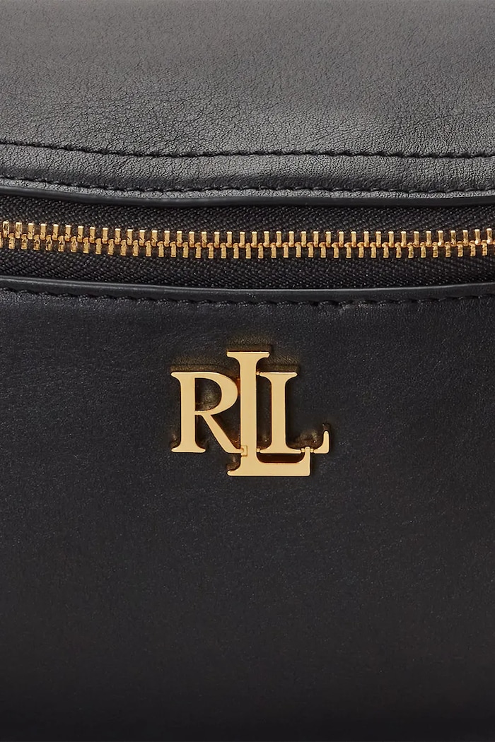 Шкіряна сумочка Lauren Ralph Lauren 431934832 чорний
