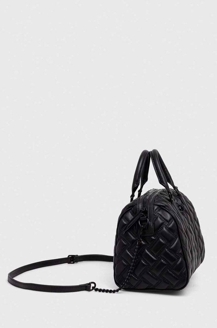 Кожена чанта Kurt Geiger London 1264900109 черен SS24