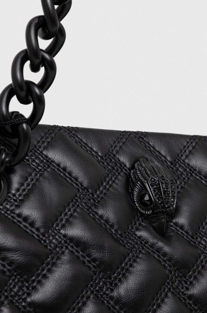 Kurt Geiger London torebka skórzana czarny 1269100109