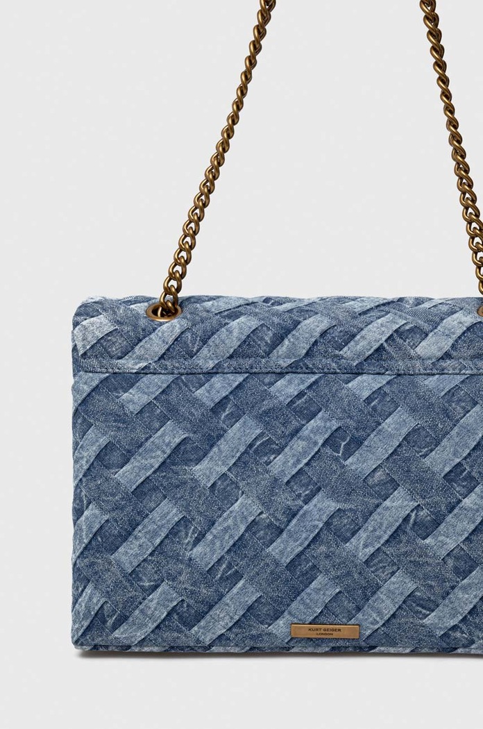 Doplňky Kabelka Kurt Geiger London 4708588669 modrá