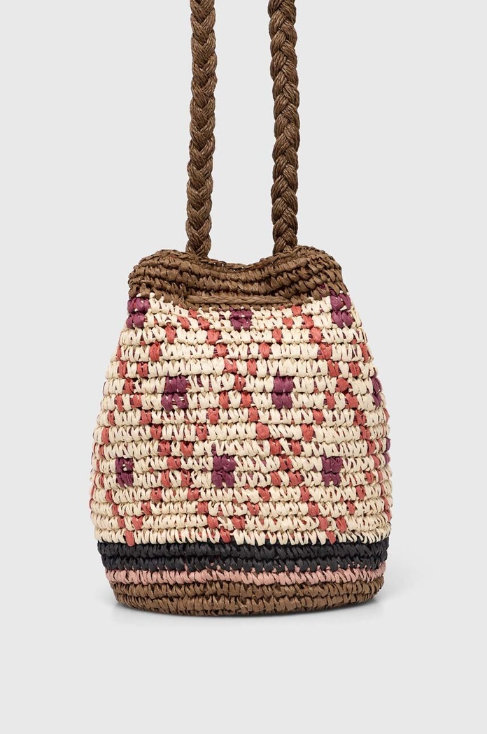 Akcesoria Pepe Jeans torebka XIMENA BAG PL031431 brązowy