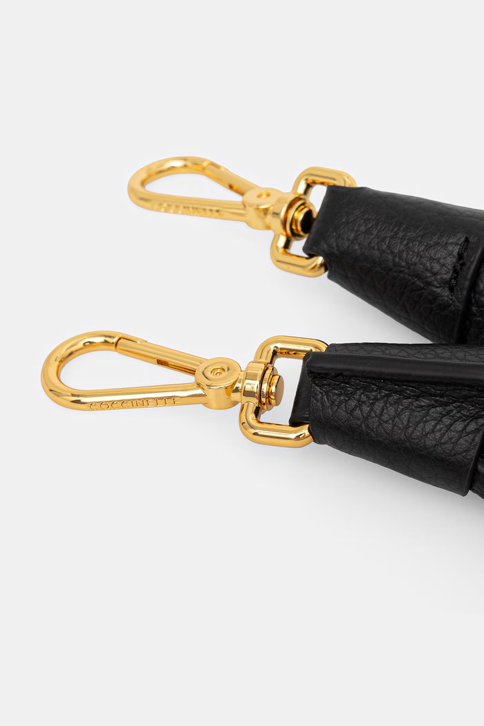 Accesorii Coccinelle curea de geantă pentru femei din piele E3.M50.68.41.01 negru