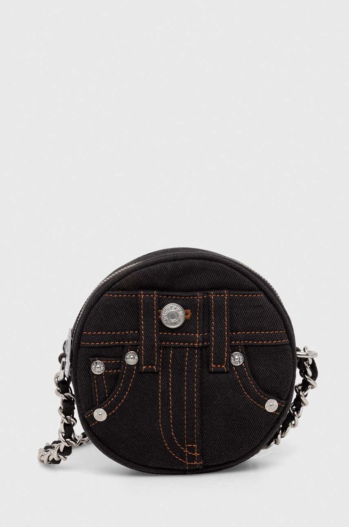 Moschino Jeans torebka nie mieści A4 czarny 3104.3299