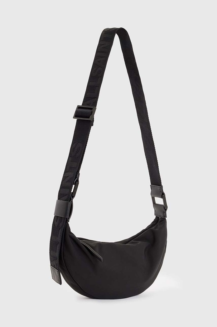 Kabelka AllSaints Half Moon W001XZ černá AW24