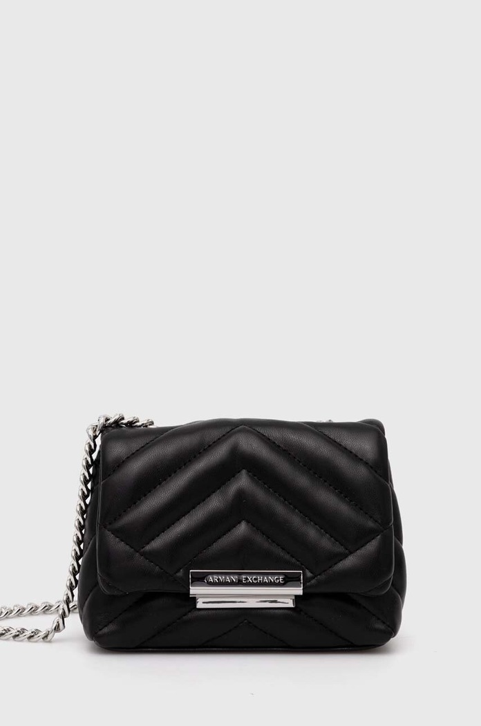 Kabelka Armani Exchange hladký černá 948587.4R742