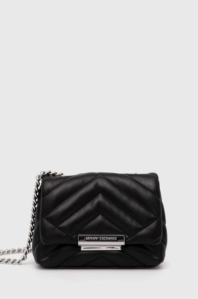 Kabelka Armani Exchange hladký černá 948587.4R742