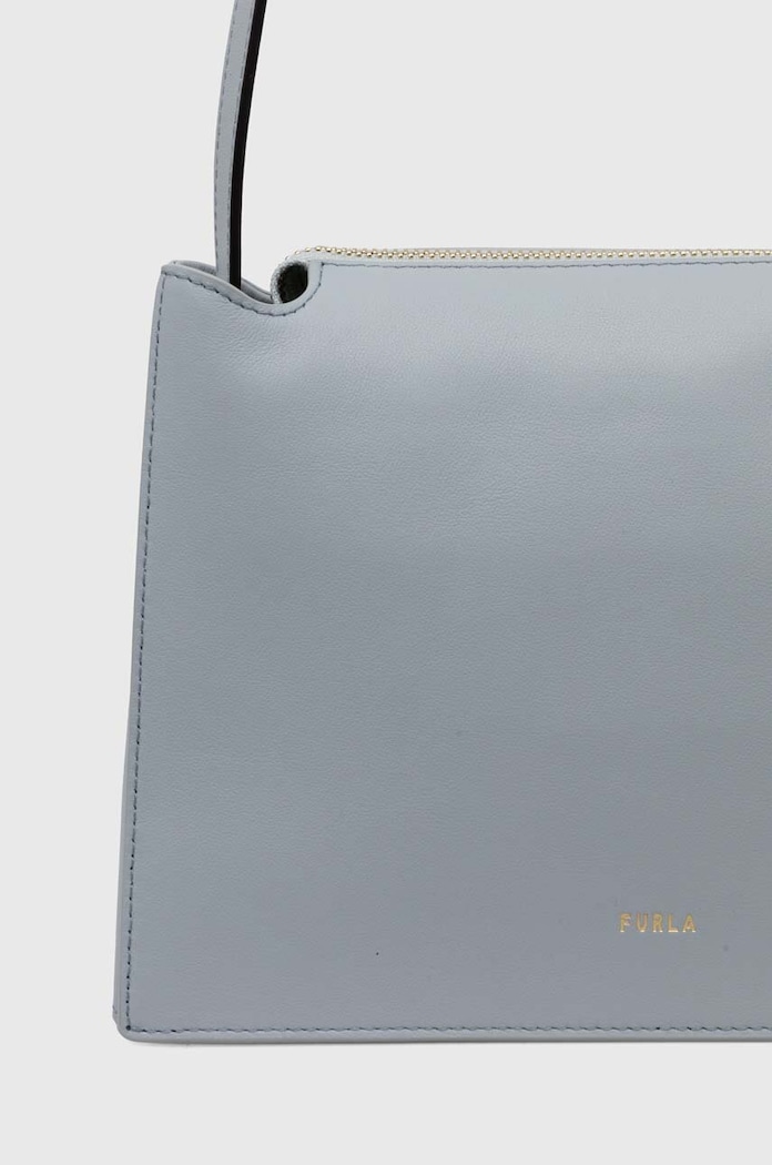 Kožna torba Furla plava WB01275.BX2045.AR300