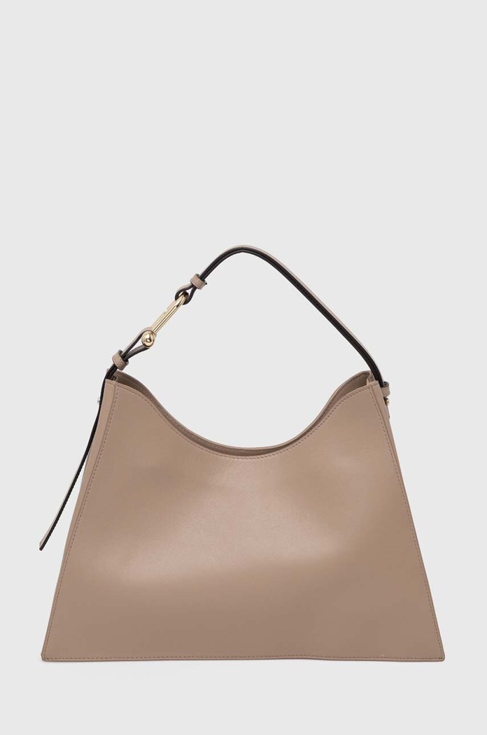 Furla torebka skórzana skóra licowa beżowy WB01246.BX2045.1257S