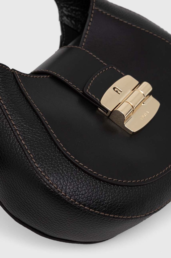 Kožna torba Furla crna WB01276.BX0053.O6000