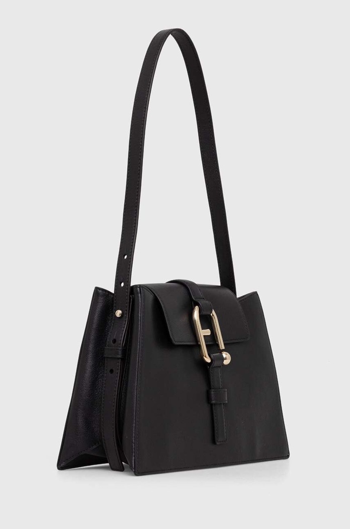 Furla torebka skórzana WB01274.BX2045.O6000 czarny SS24