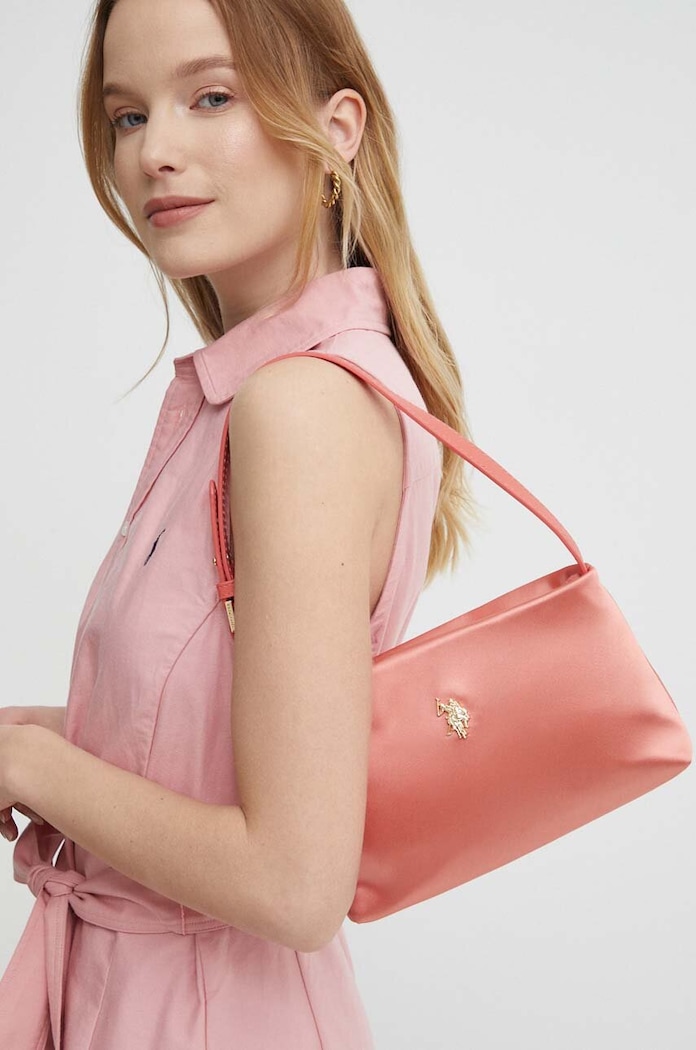 Чанта U.S. Polo Assn. BEUQC6455WZC.413 оранжев
