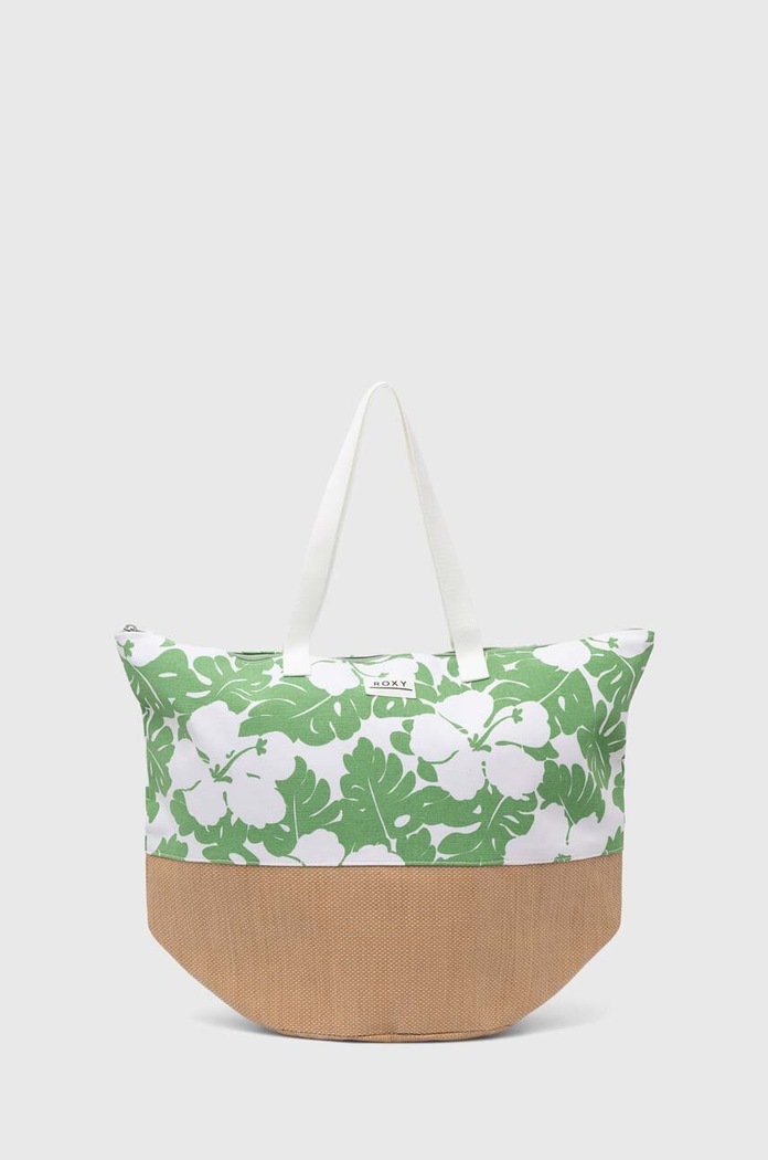 Roxy Torba plażowa zielony ERJBT03371