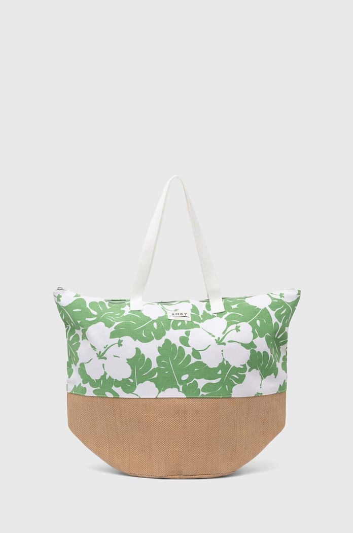 Roxy Torba plażowa zielony ERJBT03371