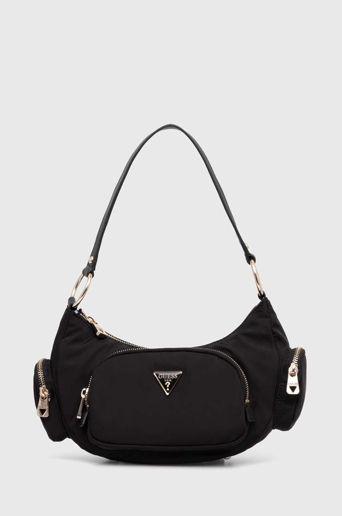 Τσάντα Guess υφασμάτινο μαύρο HWEYG8.39517